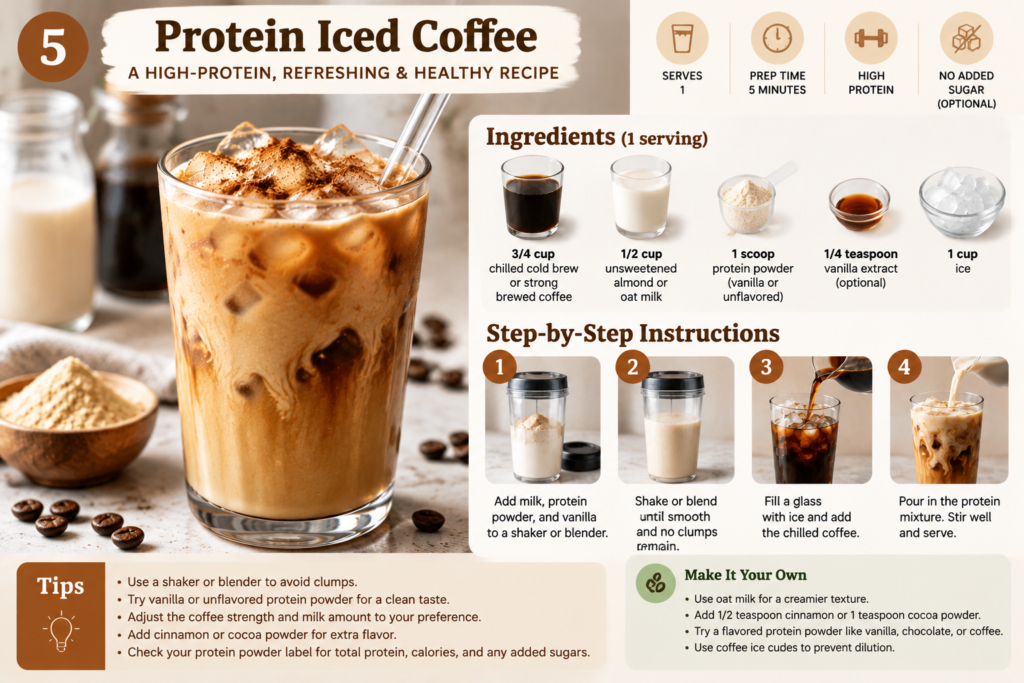 4. Protein Iced Coffee