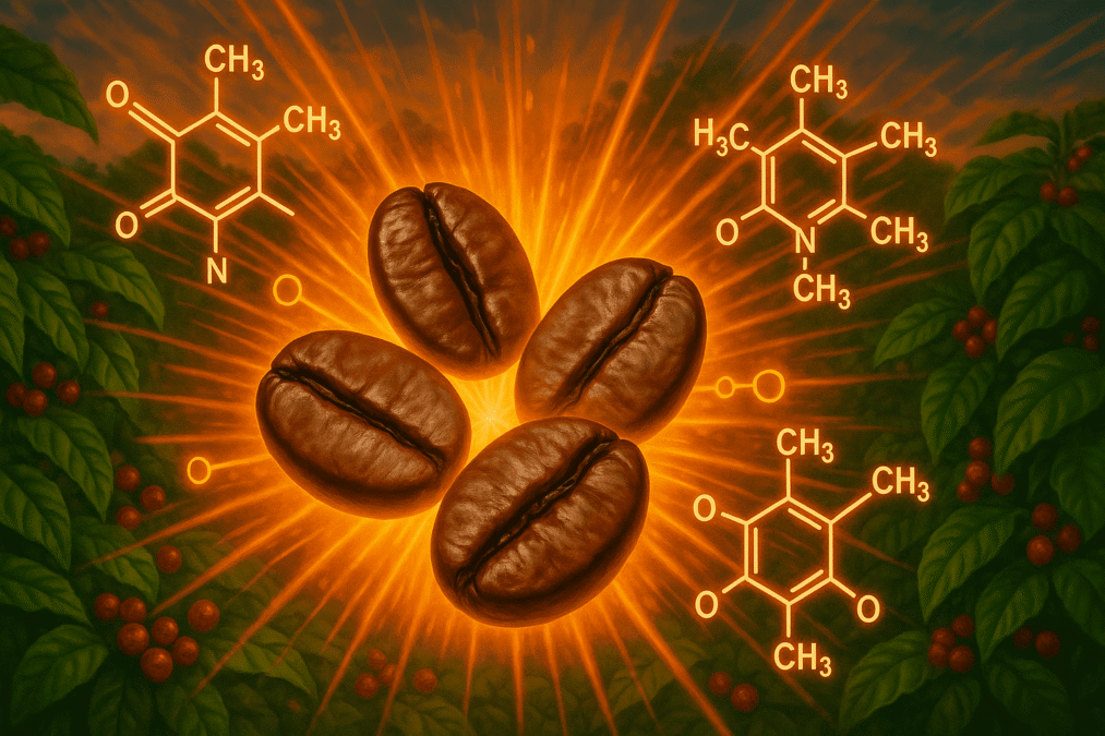 caffeine in espresso beans