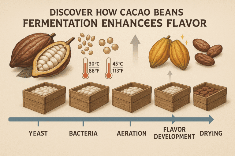 cacao beans fermentation