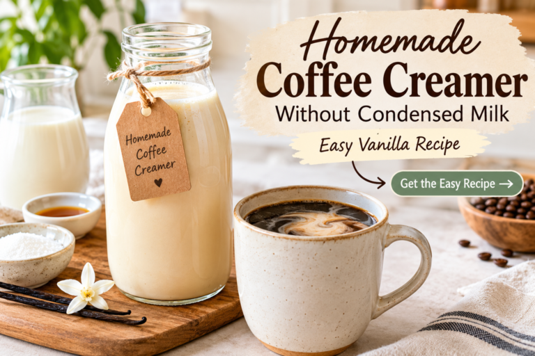 Homemade Coffee Creamer
