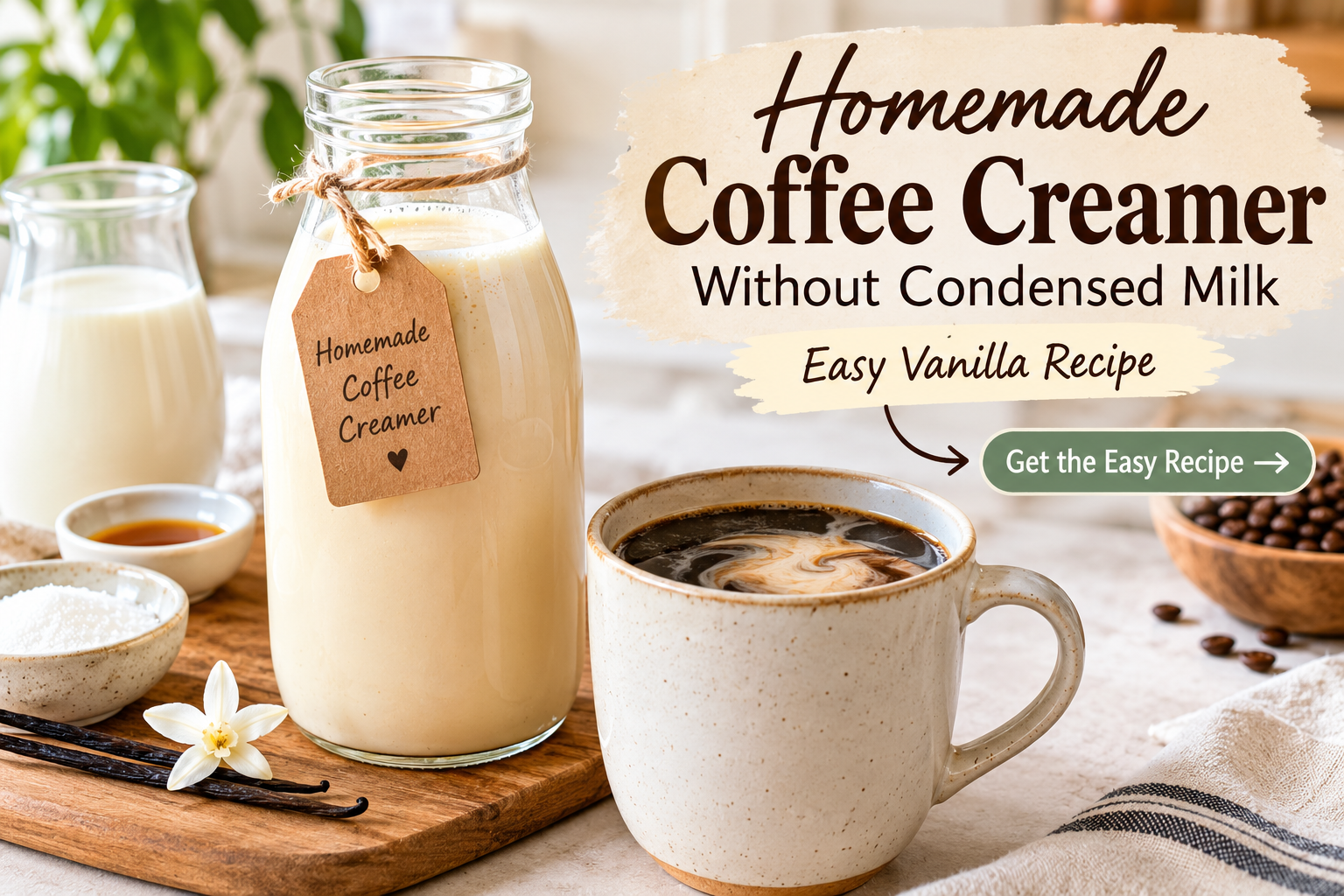 Homemade Coffee Creamer