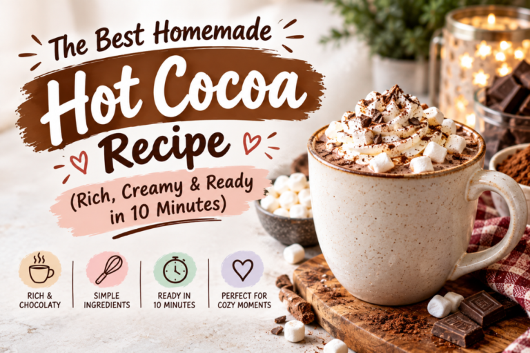 Homemade Hot Cocoa Recipe