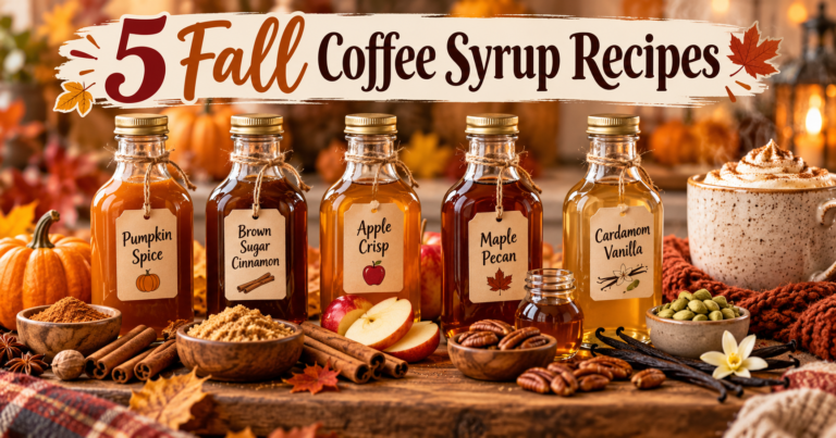 Fall Coffee Syrup Recipes