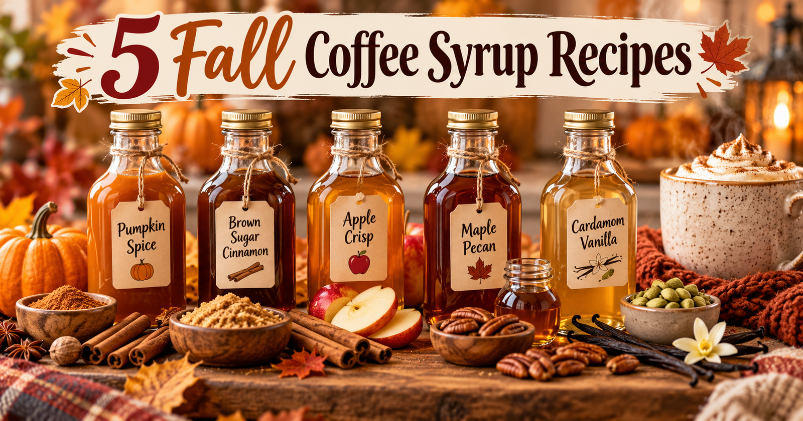 Fall Coffee Syrup Recipes