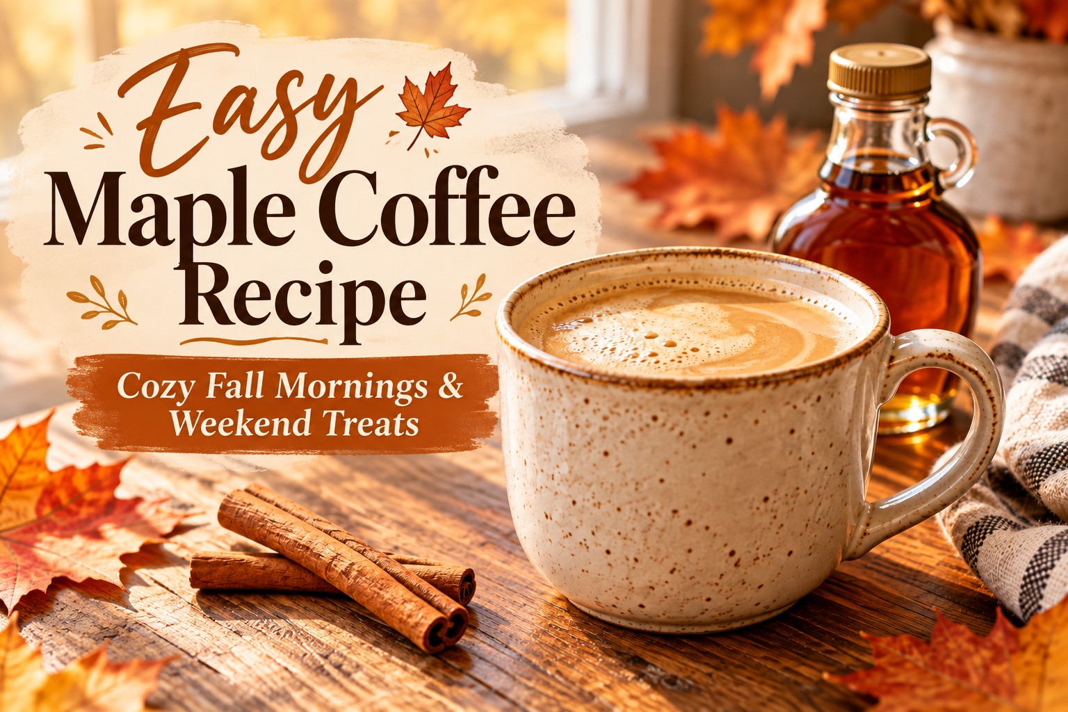 Maple Syrup Coffee Recipe