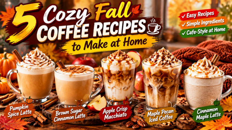 Cozy Fall Coffee Recipes