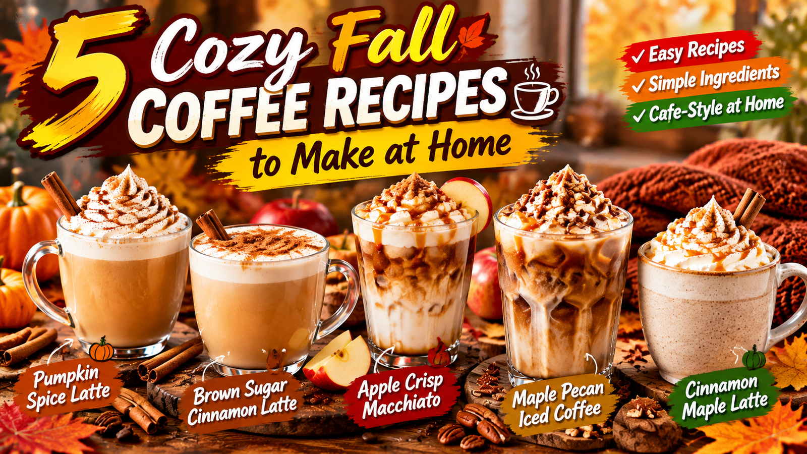 Cozy Fall Coffee Recipes