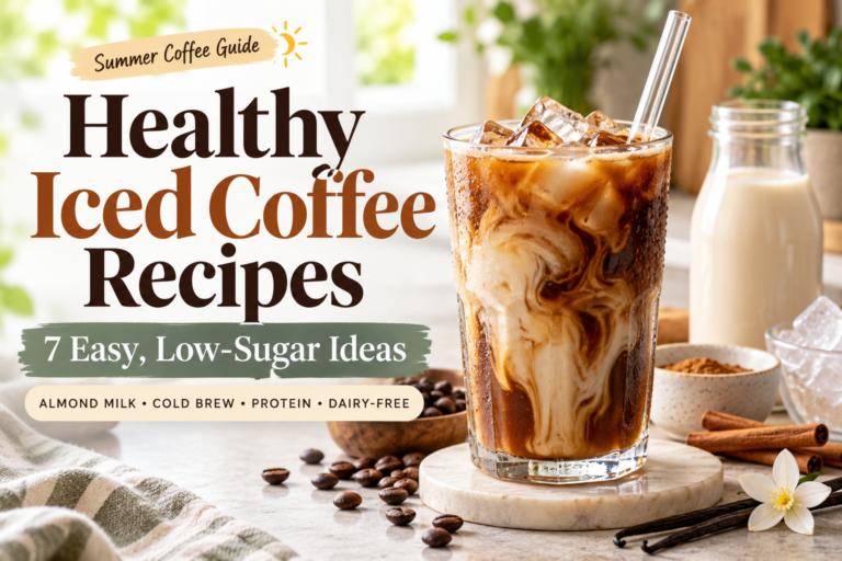 Healthy Iced Coffee Recipes