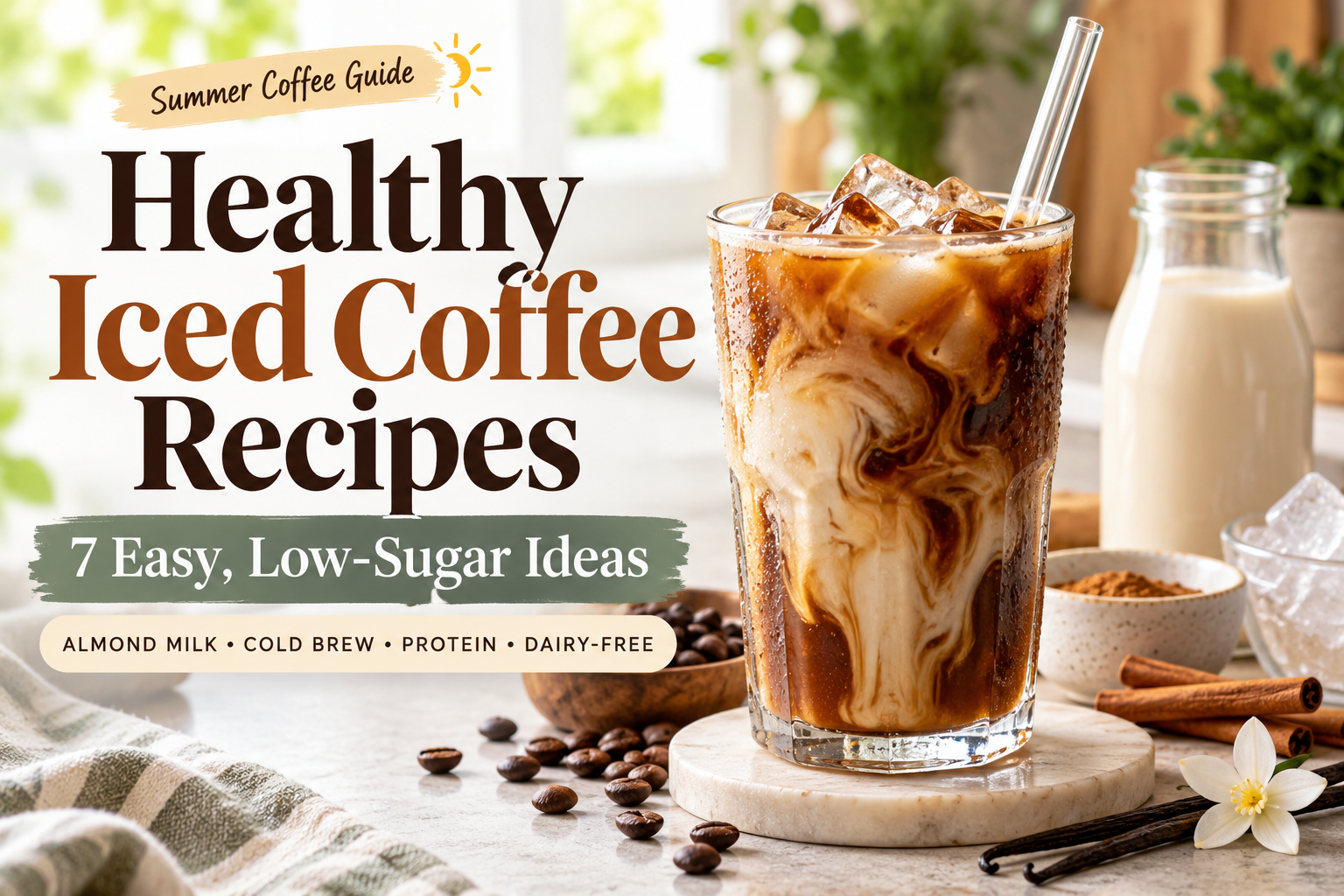 Healthy Iced Coffee Recipes